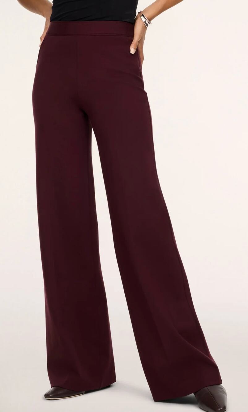 SPANX NWT Supersmooth Perfect Fit Ponte Wide Leg Tall Pant Office Wear Size 2X